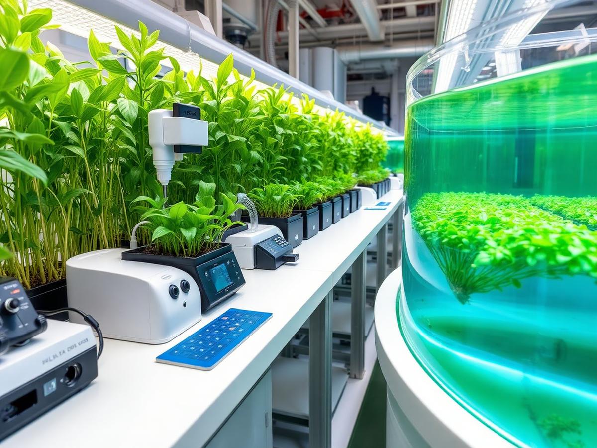 Aquaculture and agriculture technology facility